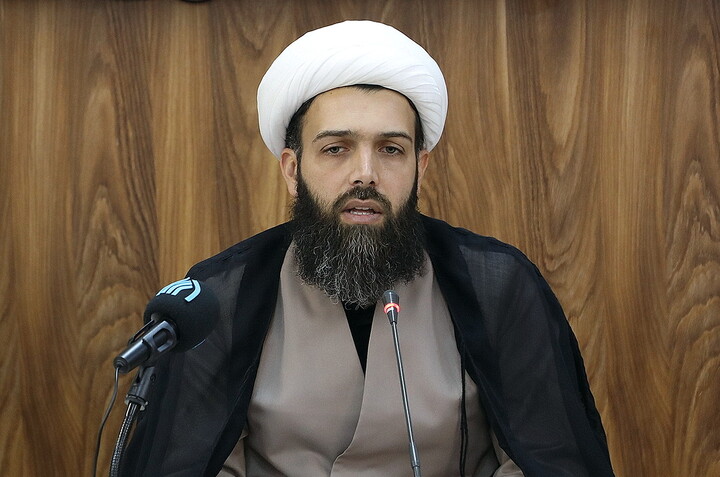 تصاویر/ نشست خبری مدیر گروه‌های جهادی حوزه‌های علمیه کشور