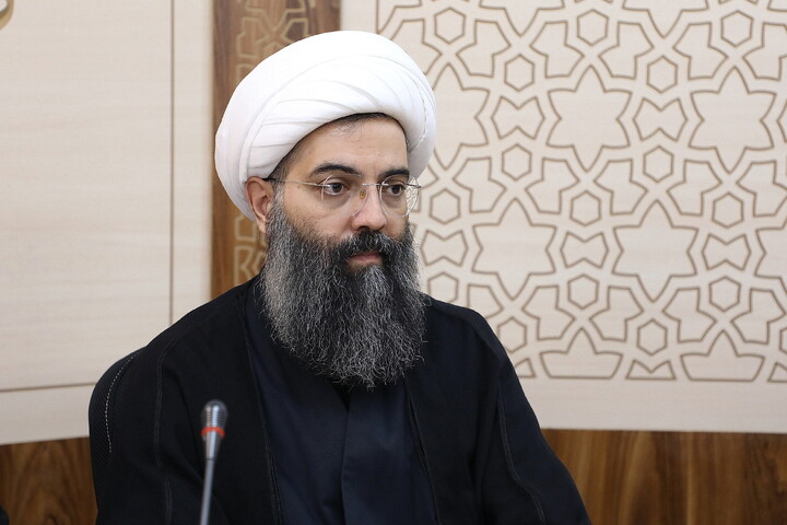 تصاویر/ نشست خبری مدیر گروه‌های جهادی حوزه‌های علمیه کشور