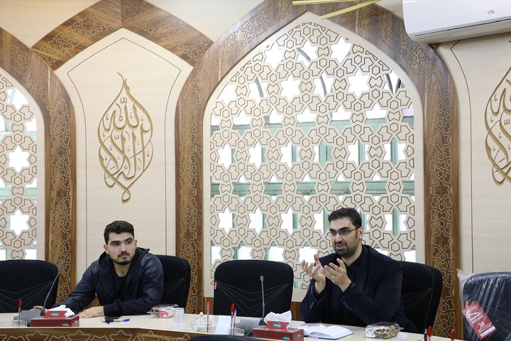 تصاویر/ نشست خبری مدیر گروه‌های جهادی حوزه‌های علمیه کشور