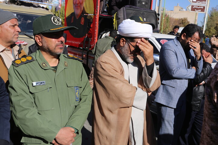 تصاویر/ استقبال مردم شهر فلاورجان از کاروان اهالی بهشت