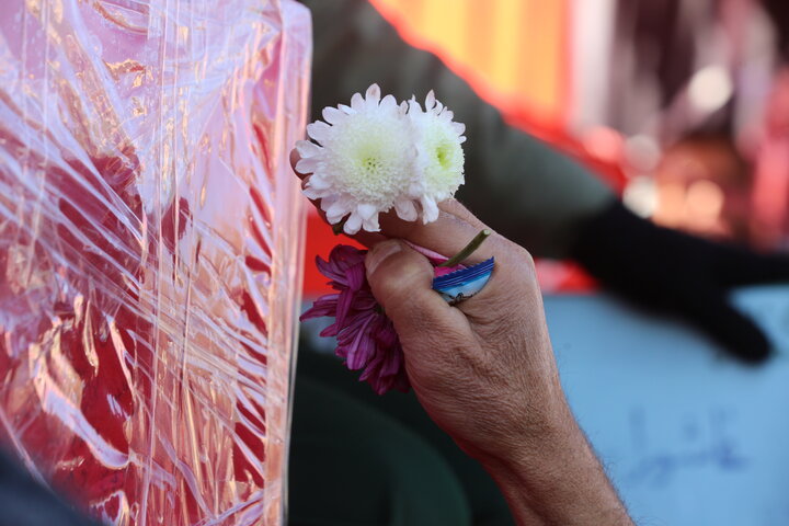 تصاویر/ استقبال مردم شهر فلاورجان از کاروان اهالی بهشت