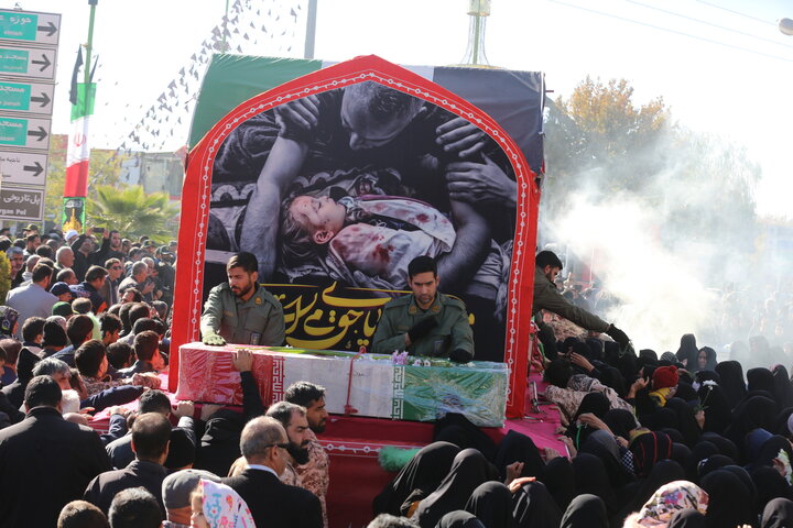 تصاویر/ استقبال مردم شهر فلاورجان از کاروان اهالی بهشت