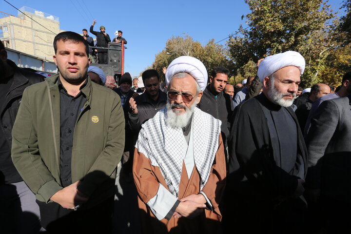 تصاویر/ استقبال مردم شهر فلاورجان از کاروان اهالی بهشت