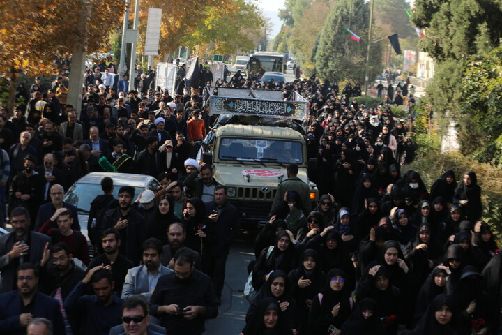 تصاویر / سنگ تمام دانشجویان اصفهانی در استقبال از کاروان اهالی بهشت