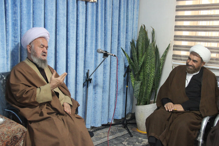 تصاویر / دیدار معاوینن حوزه علمیه استان قزوین با نماینده مردم قزوین در مجلس خبرگان رهبری