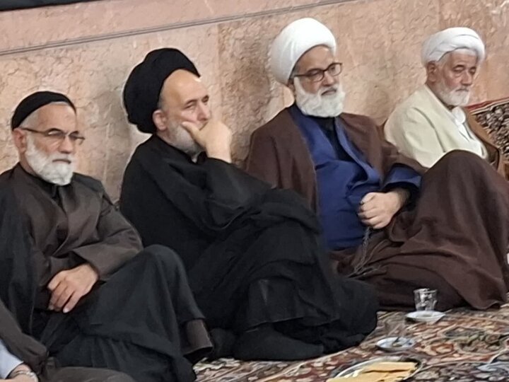 تصاویر/ آیین سوگواری ایام شهادت حضرت فاطمه(س) در حسینیه آیت الله یثربی کاشان