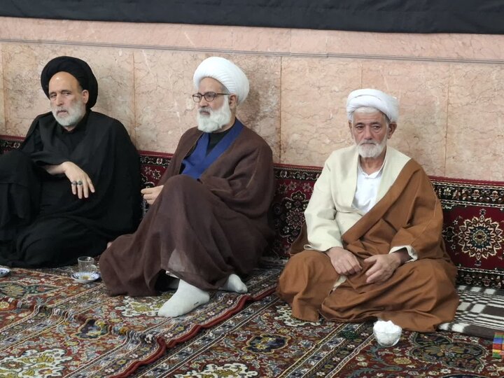 تصاویر/ آیین سوگواری ایام شهادت حضرت فاطمه(س) در حسینیه آیت الله یثربی کاشان