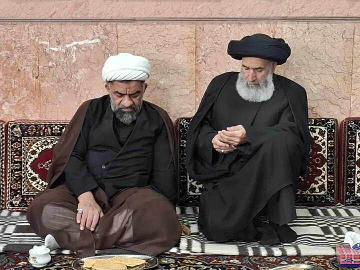 تصاویر/ آیین سوگواری ایام شهادت حضرت فاطمه(س) در حسینیه آیت الله یثربی کاشان