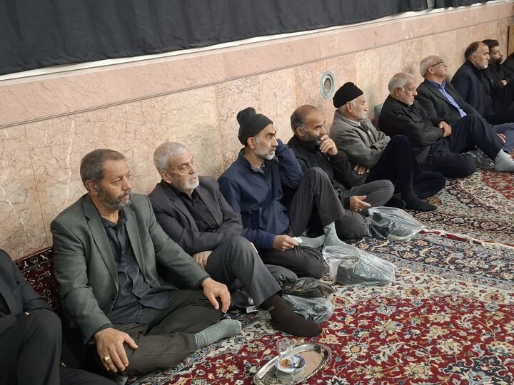 تصاویر/ آیین سوگواری ایام شهادت حضرت فاطمه(س) در حسینیه آیت الله یثربی کاشان