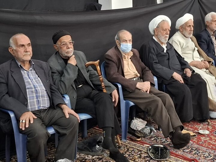 تصاویر/ آیین سوگواری ایام شهادت حضرت فاطمه(س) در حسینیه آیت الله یثربی کاشان