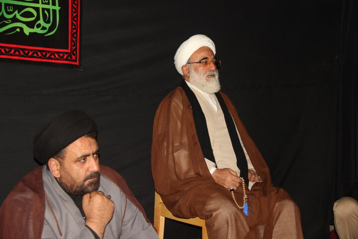 تصاویر / مراسم عزا داری هیئت تجمیع حوزه علمیه قزوین برگزار شد