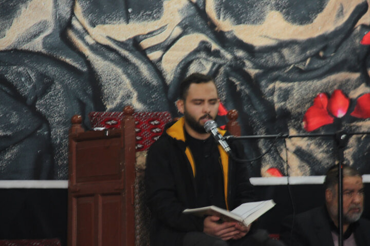 تصاویر / مراسم عزا داری هیئت تجمیع حوزه علمیه قزوین برگزار شد