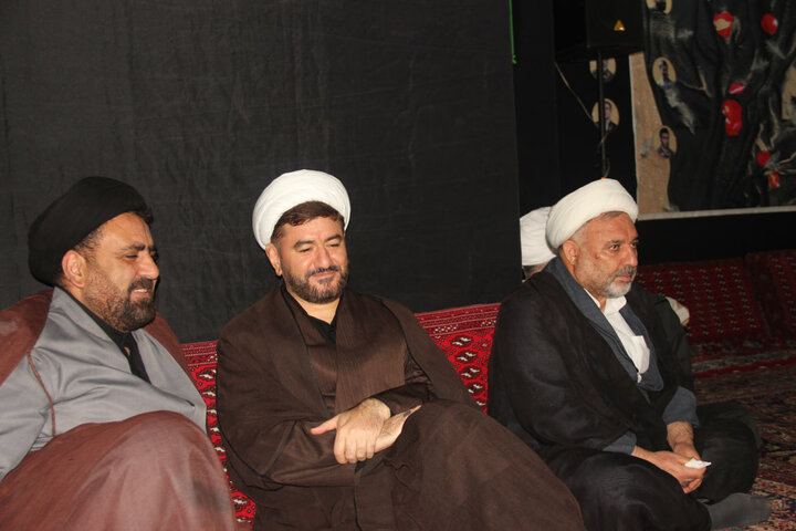 تصاویر / مراسم عزا داری هیئت تجمیع حوزه علمیه قزوین برگزار شد