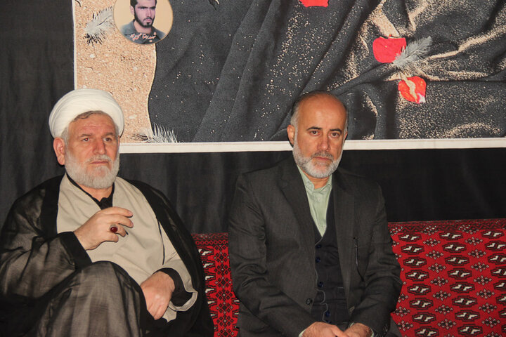 تصاویر / مراسم عزا داری هیئت تجمیع حوزه علمیه قزوین برگزار شد