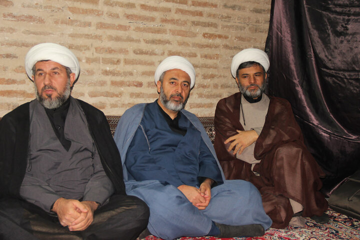 تصاویر / مراسم عزا داری هیئت تجمیع حوزه علمیه قزوین برگزار شد