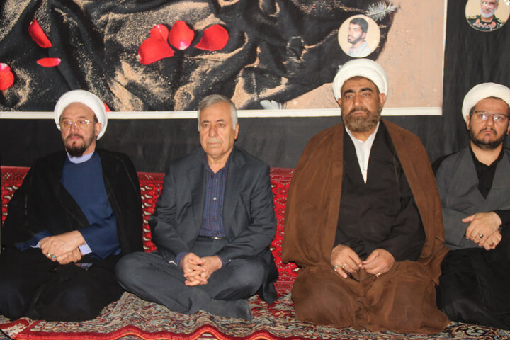 تصاویر / مراسم عزا داری هیئت تجمیع حوزه علمیه قزوین برگزار شد