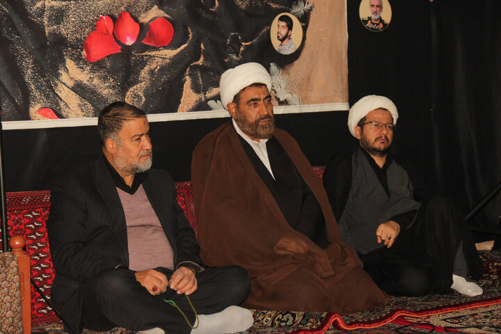 تصاویر / مراسم عزا داری هیئت تجمیع حوزه علمیه قزوین برگزار شد