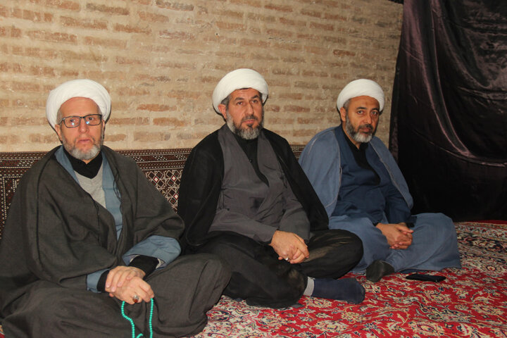 تصاویر / مراسم عزا داری هیئت تجمیع حوزه علمیه قزوین برگزار شد