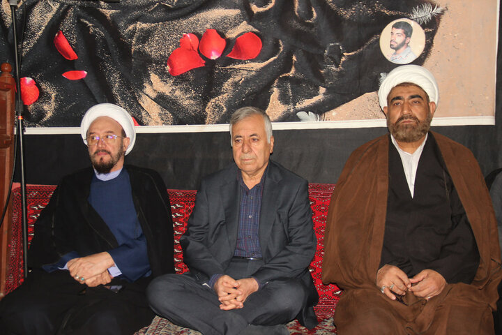 تصاویر / مراسم عزا داری هیئت تجمیع حوزه علمیه قزوین برگزار شد