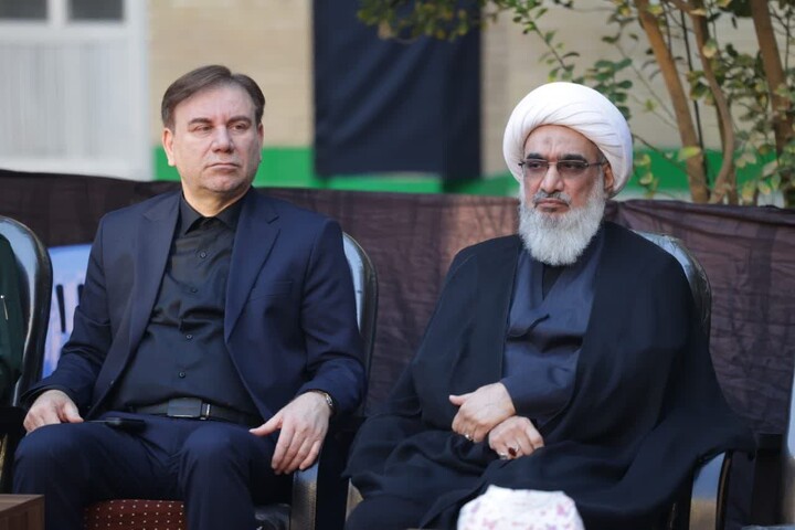 تصاویر/ مراسم شهادت حضرت زهرا (س) در مدرسه علمیه بوشهر