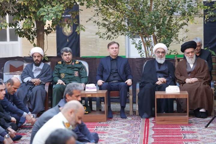 تصاویر/ مراسم شهادت حضرت زهرا (س) در مدرسه علمیه بوشهر