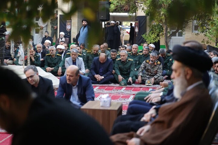 تصاویر/ مراسم شهادت حضرت زهرا (س) در مدرسه علمیه بوشهر