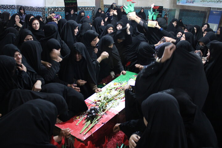 تصاویر/ استقبال از پیکر شهید گمنام در شهر ماهان