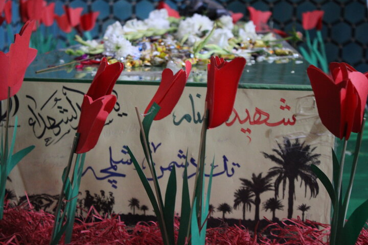 تصاویر/ استقبال از پیکر شهید گمنام در شهر ماهان