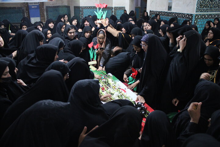 تصاویر/ استقبال از پیکر شهید گمنام در شهر ماهان