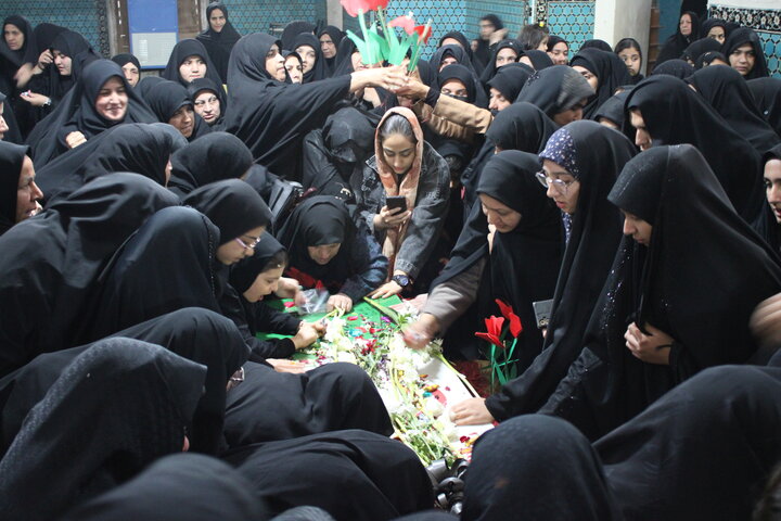 تصاویر/ استقبال از پیکر شهید گمنام در شهر ماهان