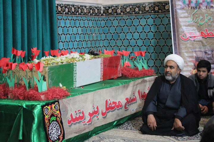 تصاویر/ استقبال از پیکر شهید گمنام در شهر ماهان