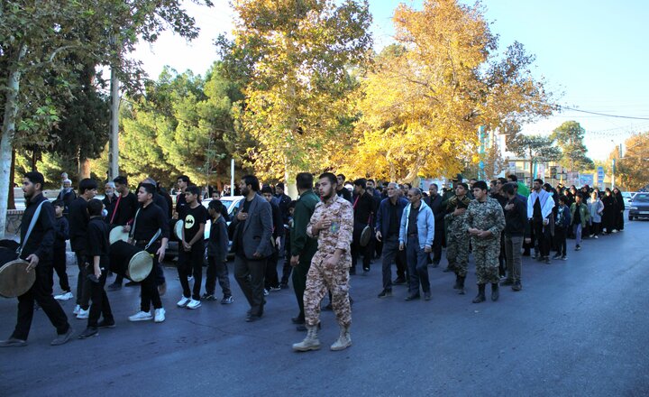 تصاویر/ استقبال از پیکر شهید گمنام در شهر ماهان