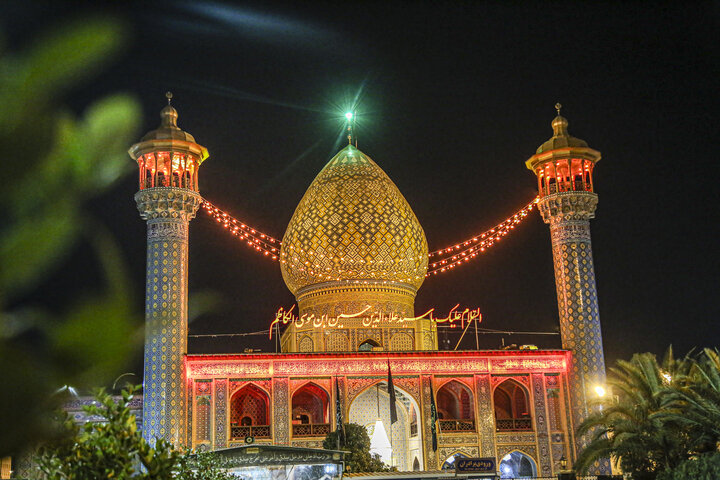 تصاویر| مراسم عزاداری شب شهادت حضرت زهرا(س) در حرم مطهر سیدعلاالدین حسین(ع)