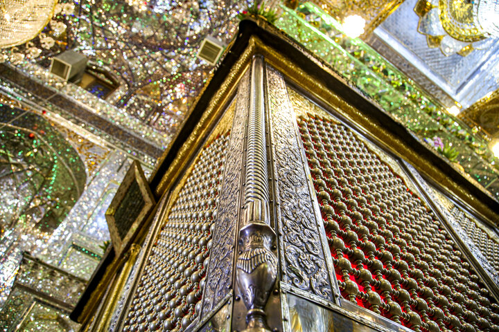 تصاویر| مراسم عزاداری شب شهادت حضرت زهرا(س) در حرم مطهر سیدعلاالدین حسین(ع)