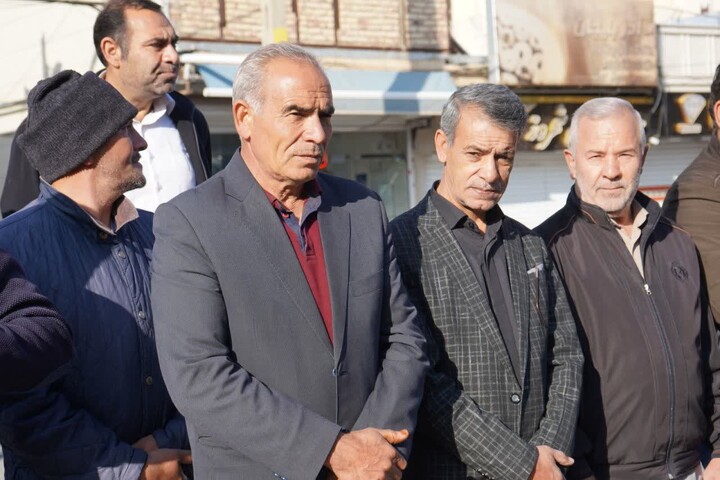 تصاویر/ مراسم تشییع و بدرقه شهید گمنام در شهرستان شوط