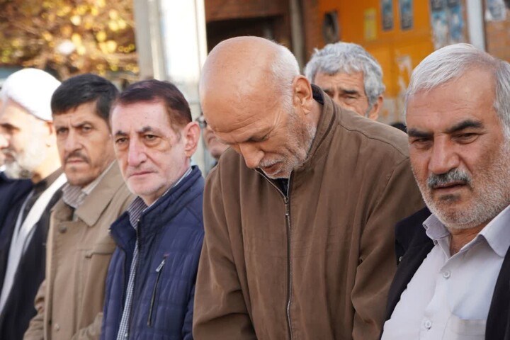 تصاویر/ مراسم تشییع و بدرقه شهید گمنام در شهرستان شوط