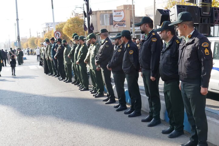 تصاویر/ مراسم تشییع و بدرقه شهید گمنام در شهرستان شوط