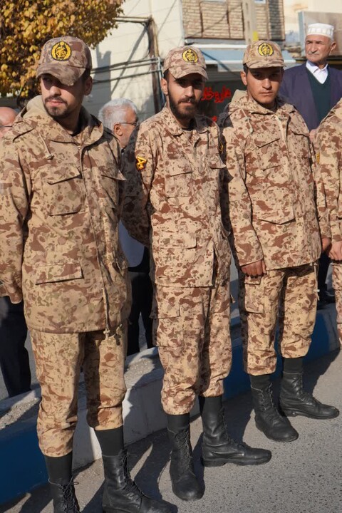 تصاویر/ مراسم تشییع و بدرقه شهید گمنام در شهرستان شوط