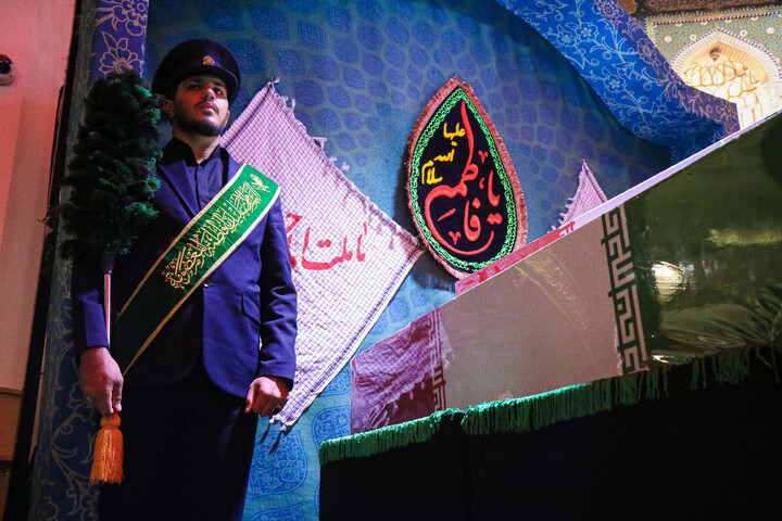 تصاویر/ آیین وداع با پیکر مطهر شهدای گمنام در حرم مطهر حضرت معصومه (س)