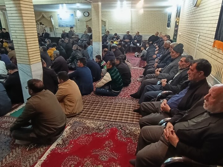 تصاویر/ مراسم شب شهادت بانوی دو عالم خانم فاطمه زهرا (س) در سراب