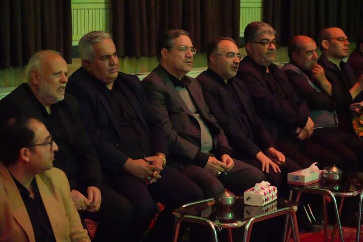 تصاویر/ حضور استاندار آذربایجان‌غربی در آیین سوگواری شهادت حضرت فاطمه زهرا (س)