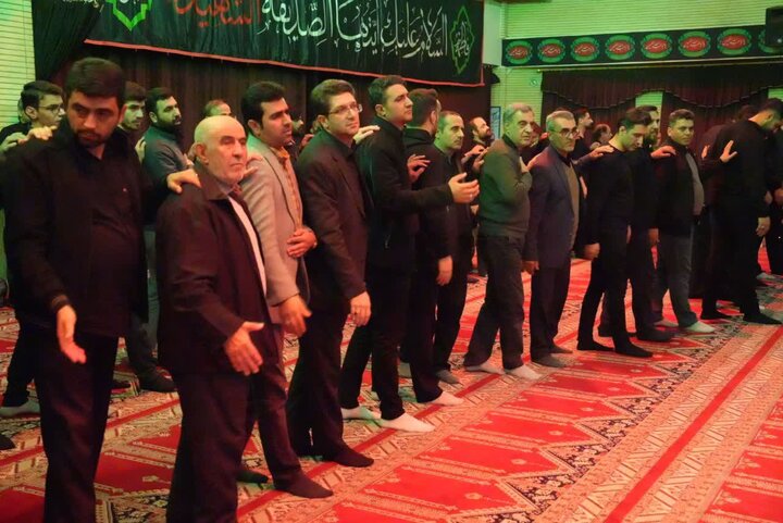 تصاویر/ حضور استاندار آذربایجان‌غربی در آیین سوگواری شهادت حضرت فاطمه زهرا (س)