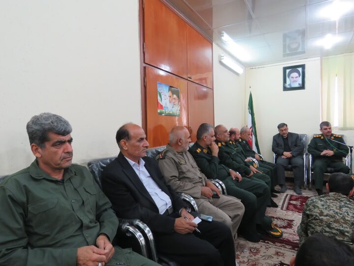 تصاویر/ دیدار بسیجیان با امام جمعه برازجان