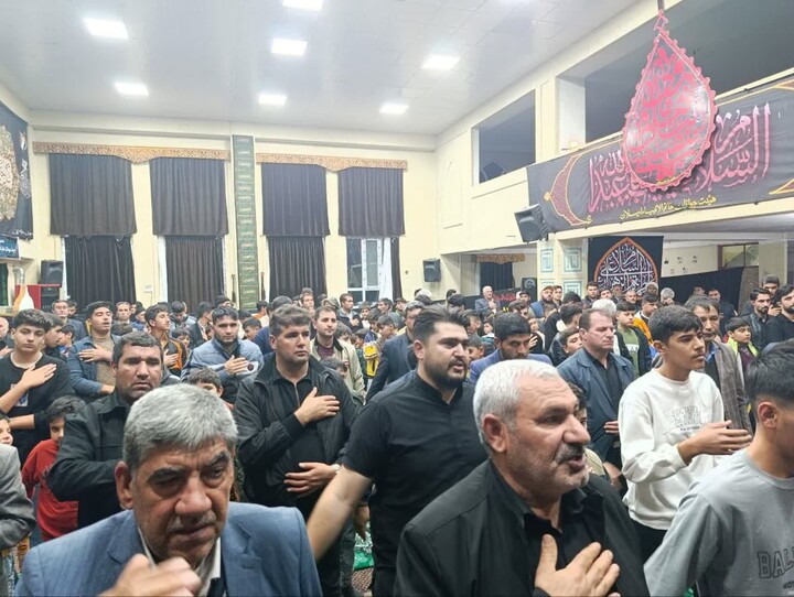 تصاویر | مراسم ایام فاطمیه در شهرستان لیلان