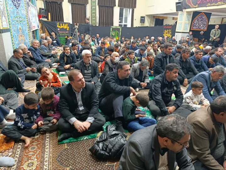 تصاویر | مراسم ایام فاطمیه در شهرستان لیلان