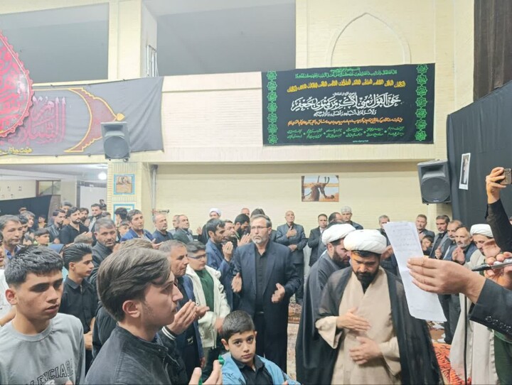 تصاویر | مراسم ایام فاطمیه در شهرستان لیلان