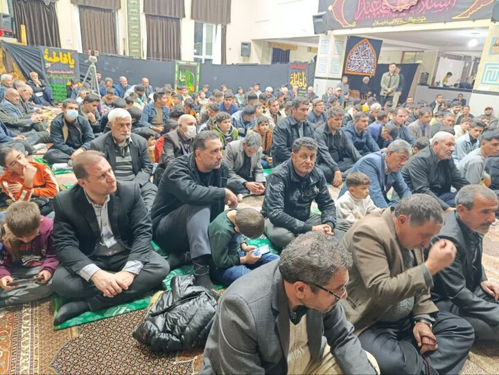 تصاویر | مراسم ایام فاطمیه در شهرستان لیلان