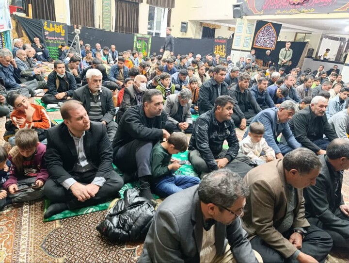 تصاویر | مراسم ایام فاطمیه در شهرستان لیلان