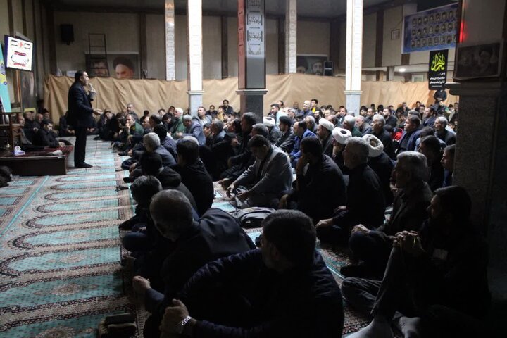 تصاویر/ مراسم سوگواری ایام فاطمیه در بخش کشاورز شهرستان شاهین دژ