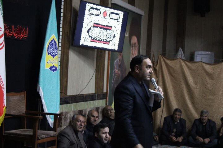 تصاویر/ مراسم سوگواری ایام فاطمیه در بخش کشاورز شهرستان شاهین دژ